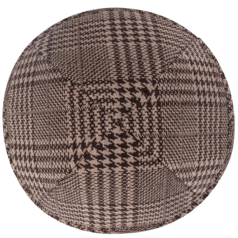 Houndstooth Plaid Yarmulke